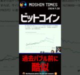 ビットコイン過去バブル前に酷似？#web3 #bitcoin #shorts  #ビットコイン  #仮想通貨